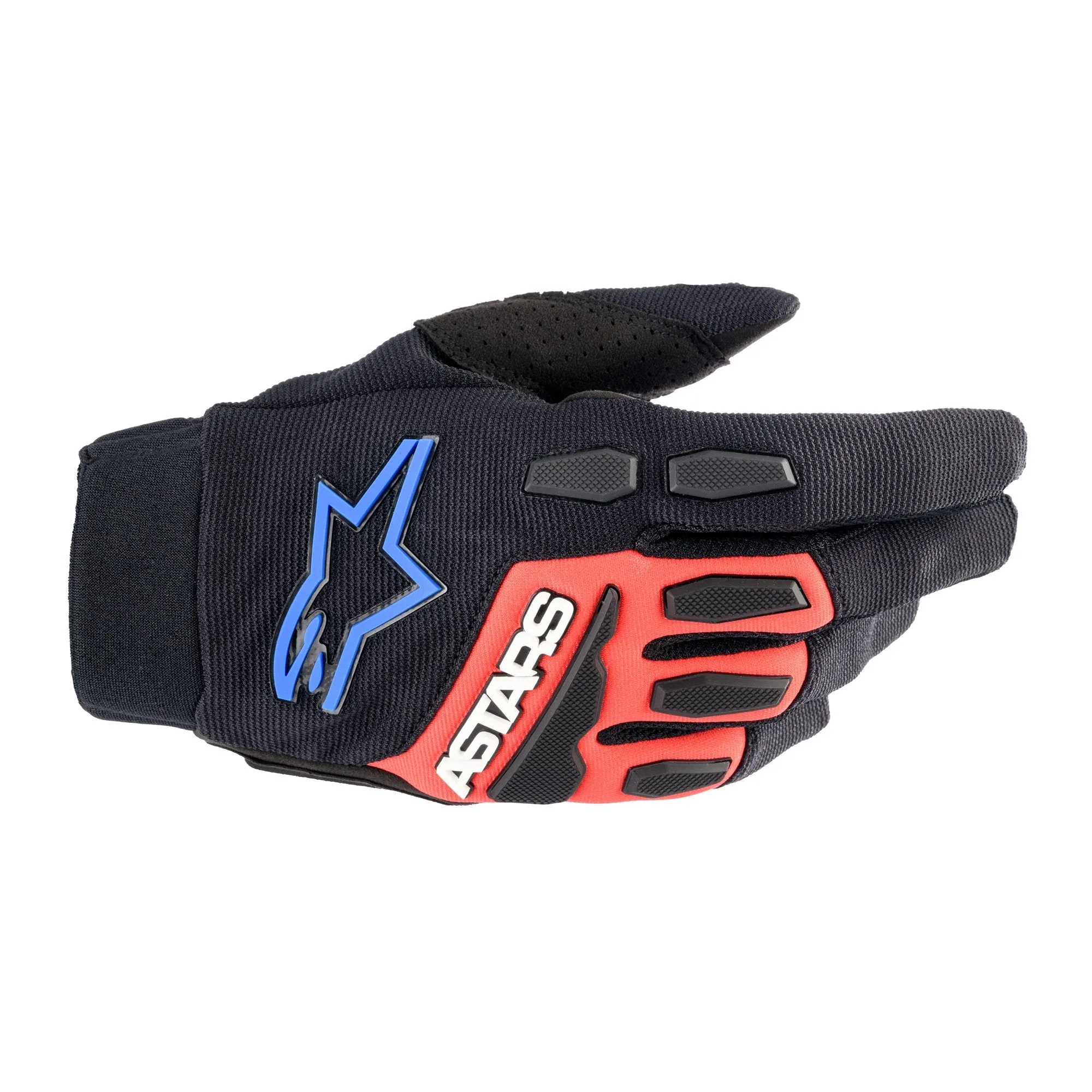 Alpinestars Full Bore XT Motorcycle Gloves Black Red Blue