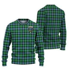 Arbuthnot Ancient Tartan Ugly Sweater with Family Crest