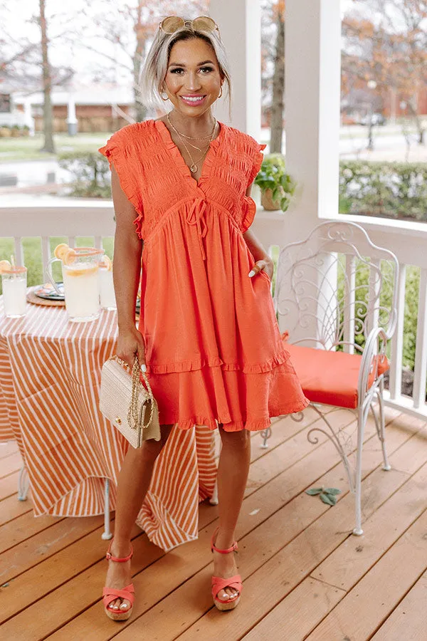 Arizona Sunset Babydoll Dress