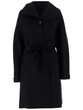 Aspesi Belted Single Buttoned Coat