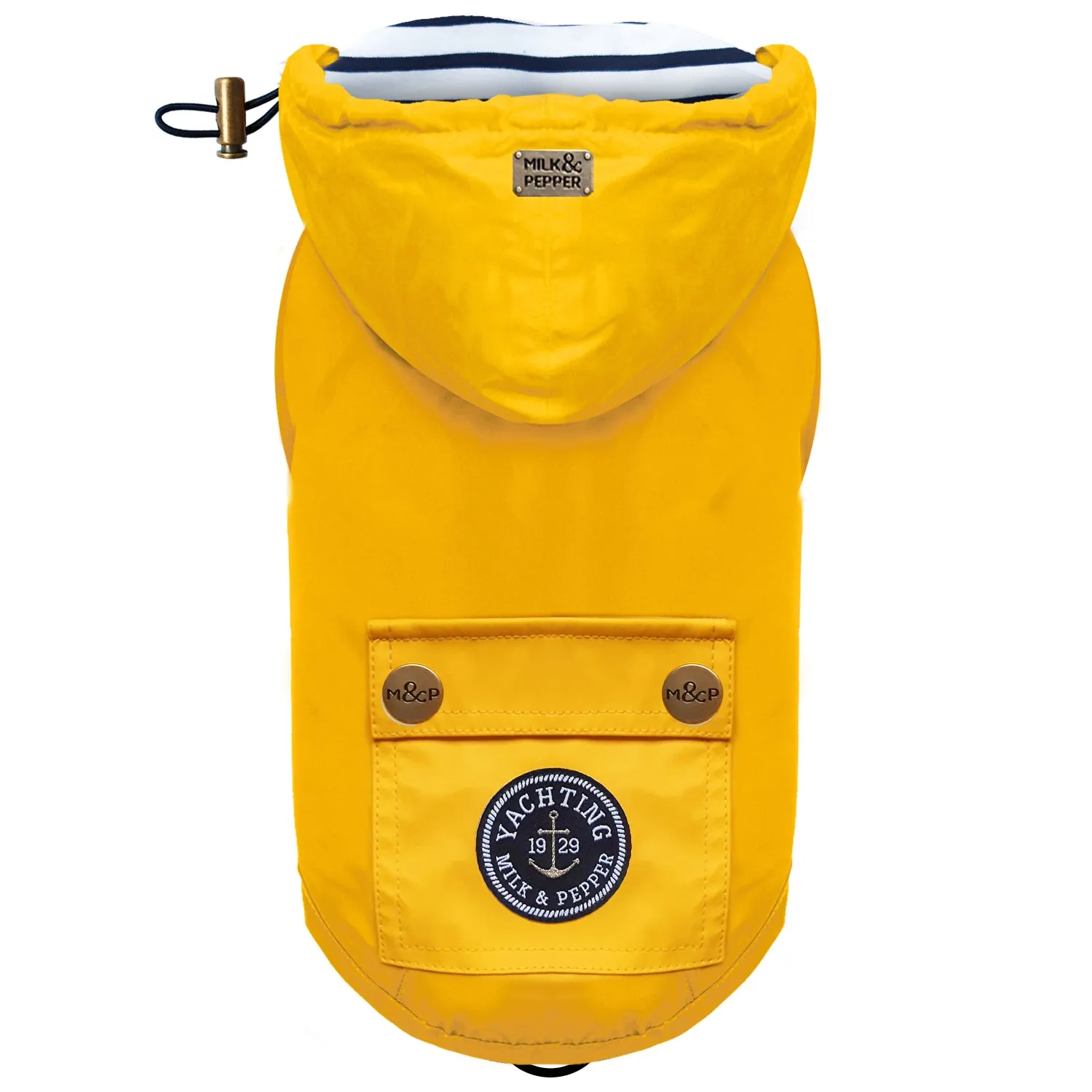 babord waterproof raincoat - yellow