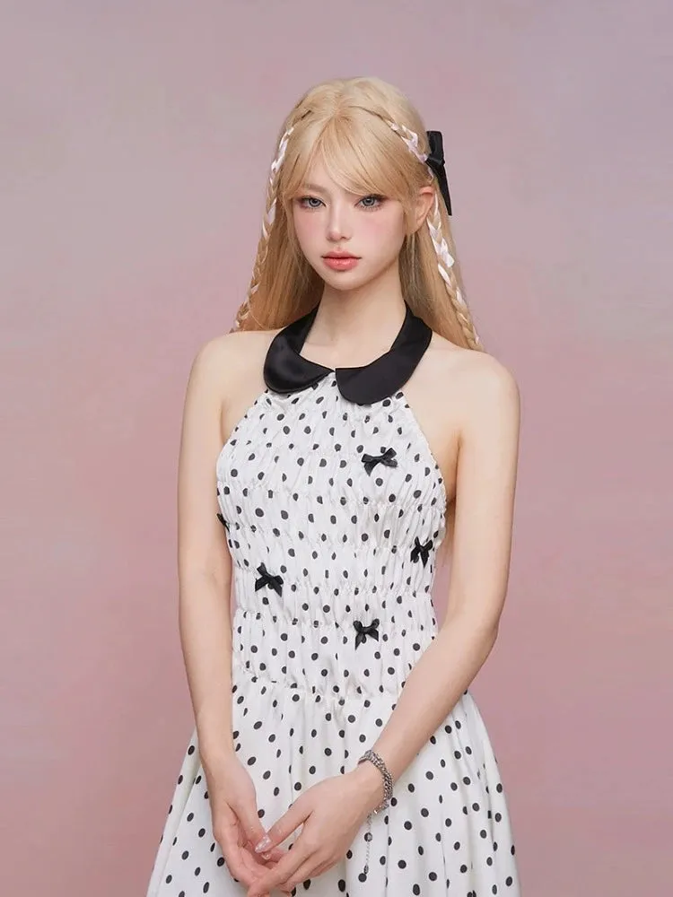 Babydoll sleeveless dress【s0000008928】