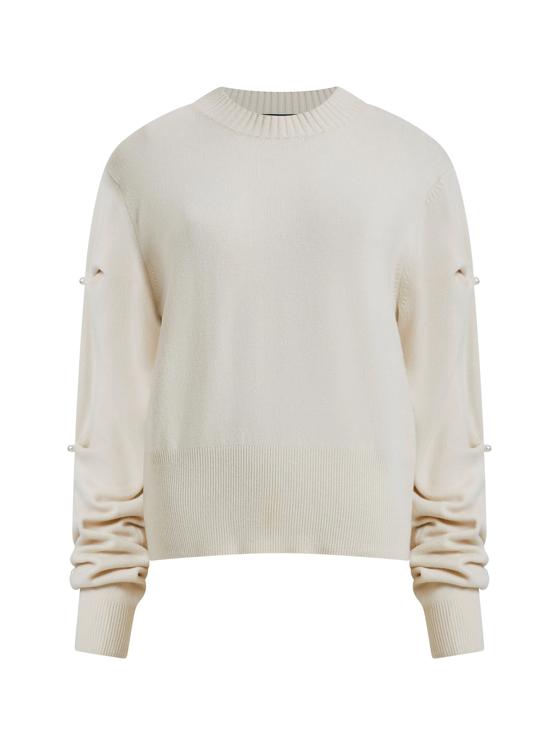 Babysoft Pearl Sleeve Sweater