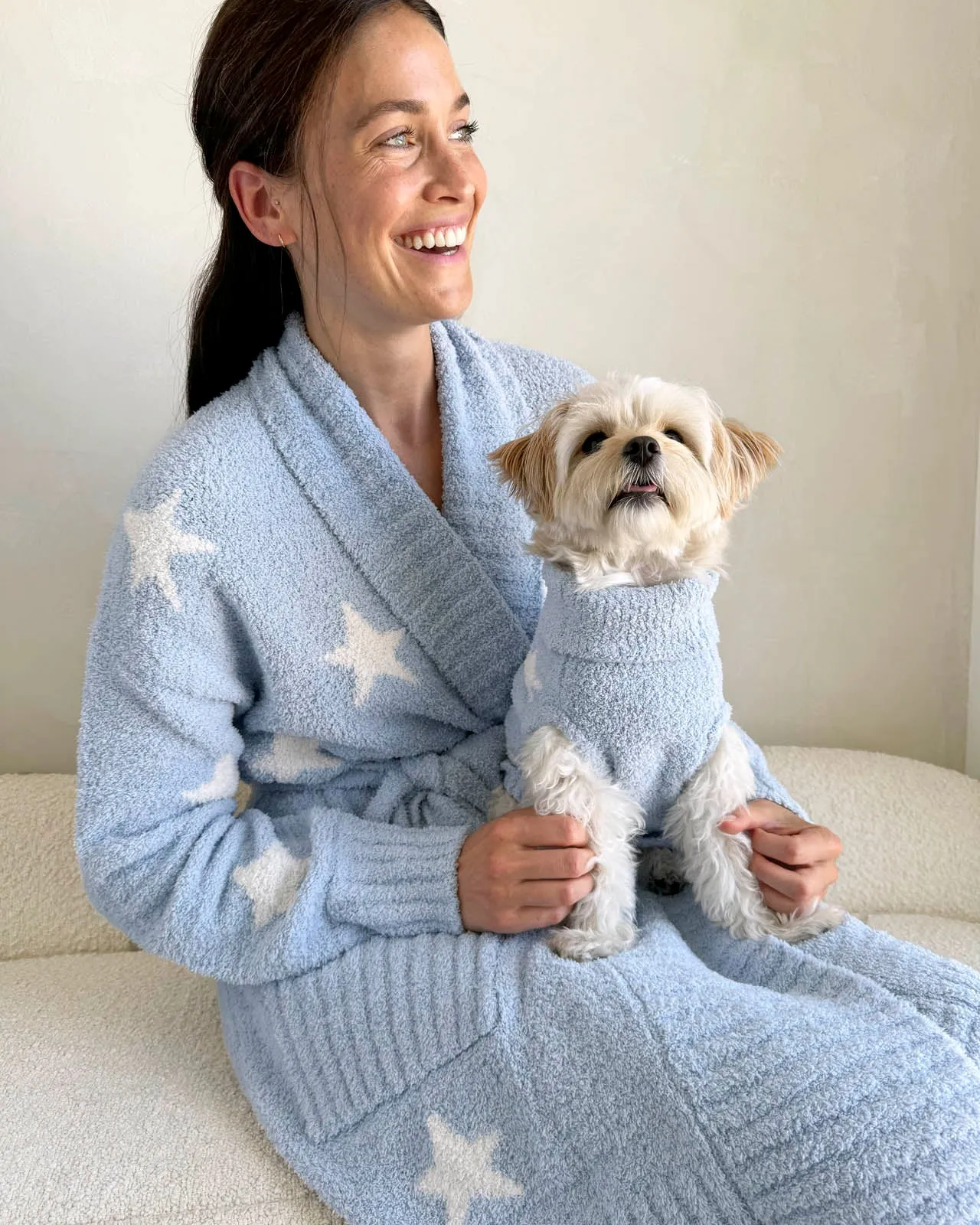 Blue Star Pomona Fuzzy Robe