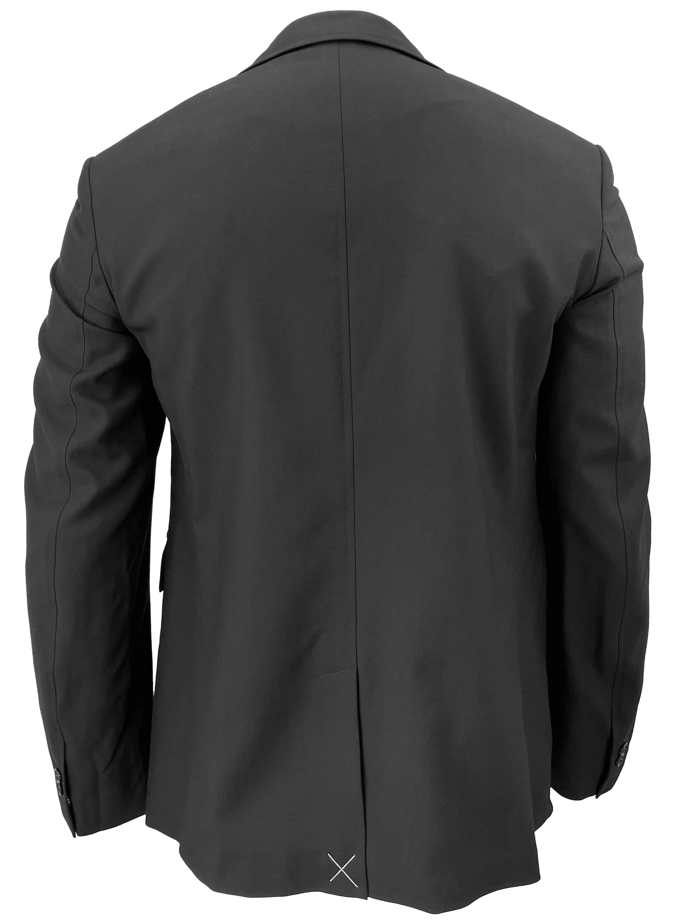 Bottega Veneta Single Breasted Wool Blazer in Black