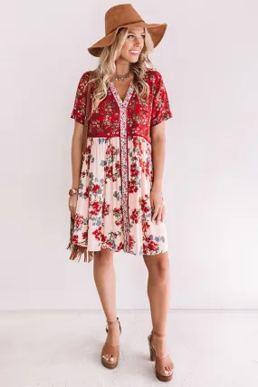 Brooklyn Heights Floral Babydoll Dress