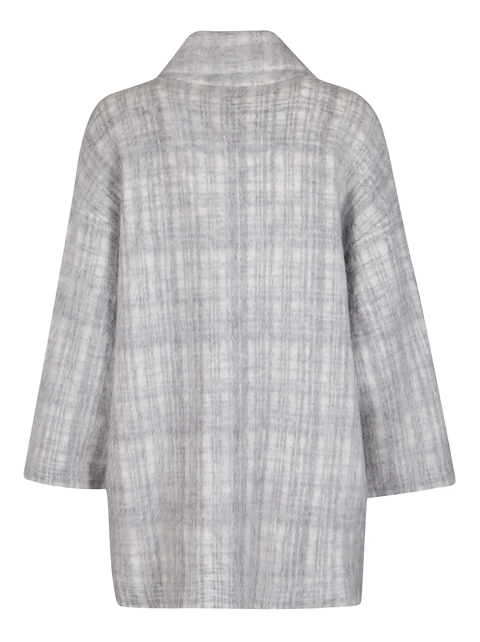 Brunello Cucinelli Checked Double-Breasted Coat