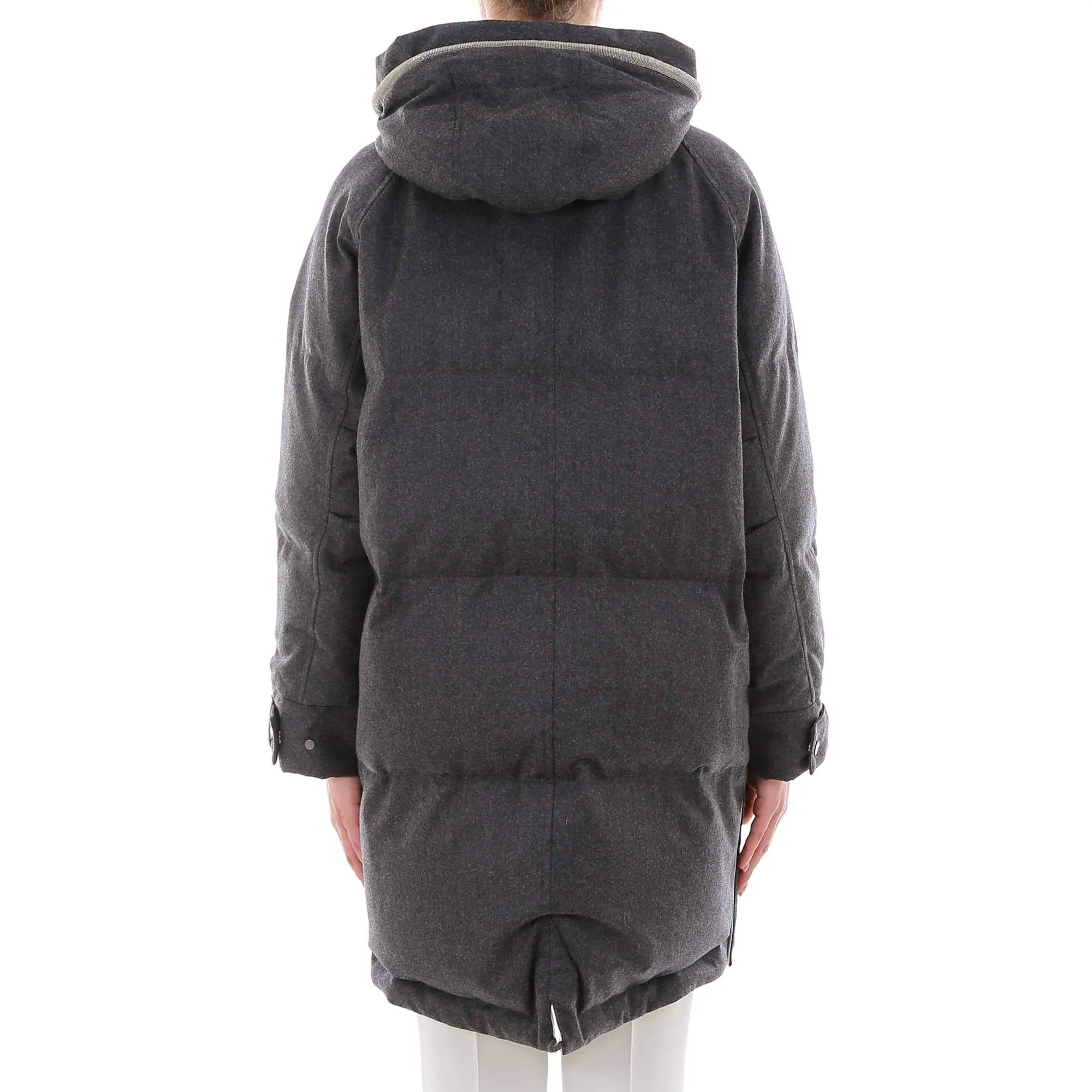 Brunello Cucinelli Padded Hooded Coat