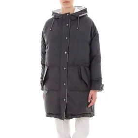 Brunello Cucinelli Padded Hooded Coat