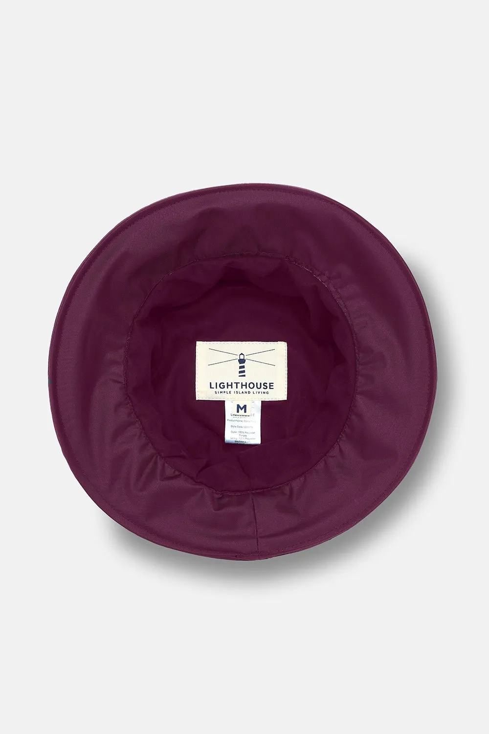 Canterbury Cloche Hat - Plum