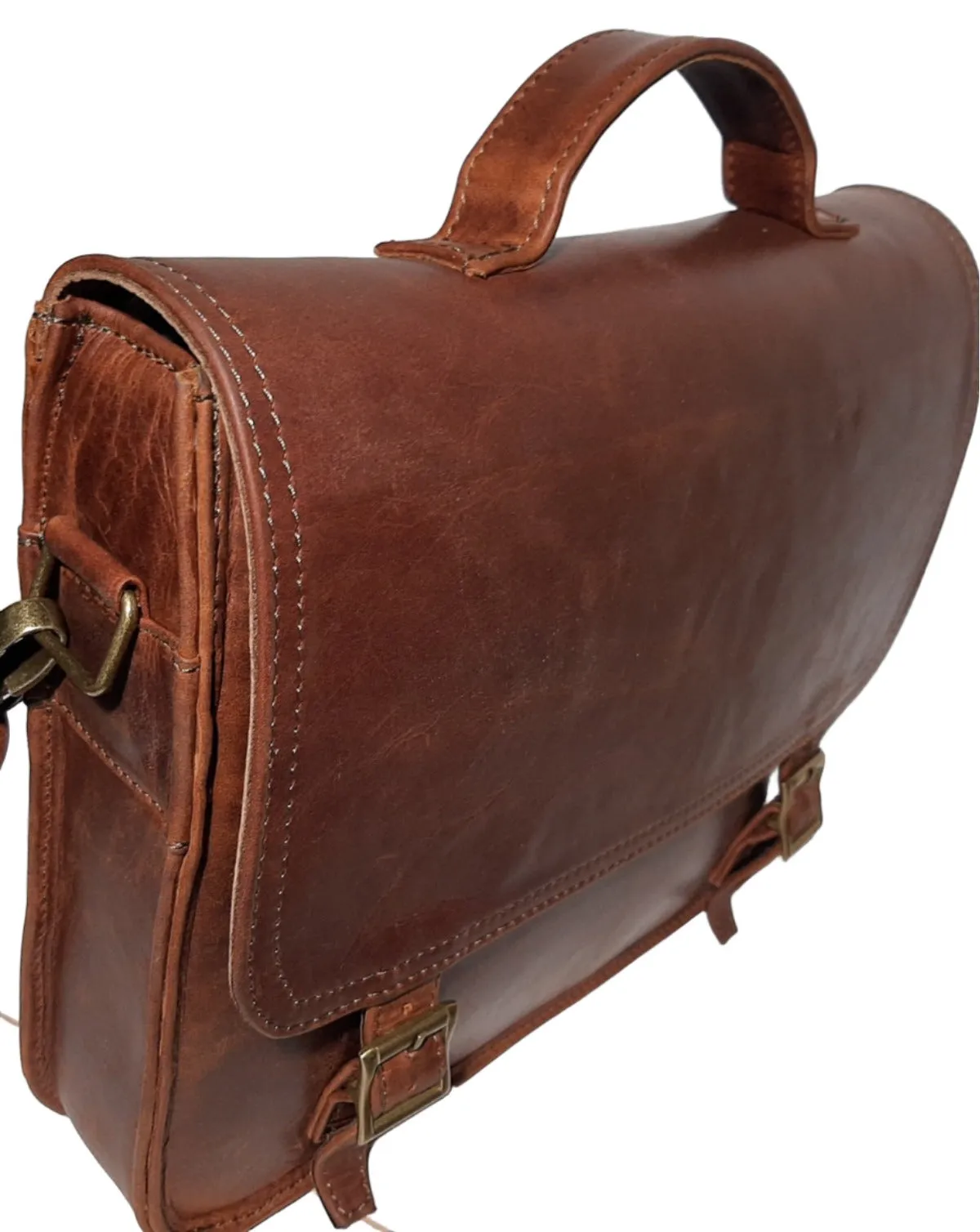 Carryn 13 - 14"leather laptop bag