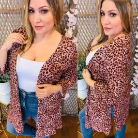 Cheetah Cardigan