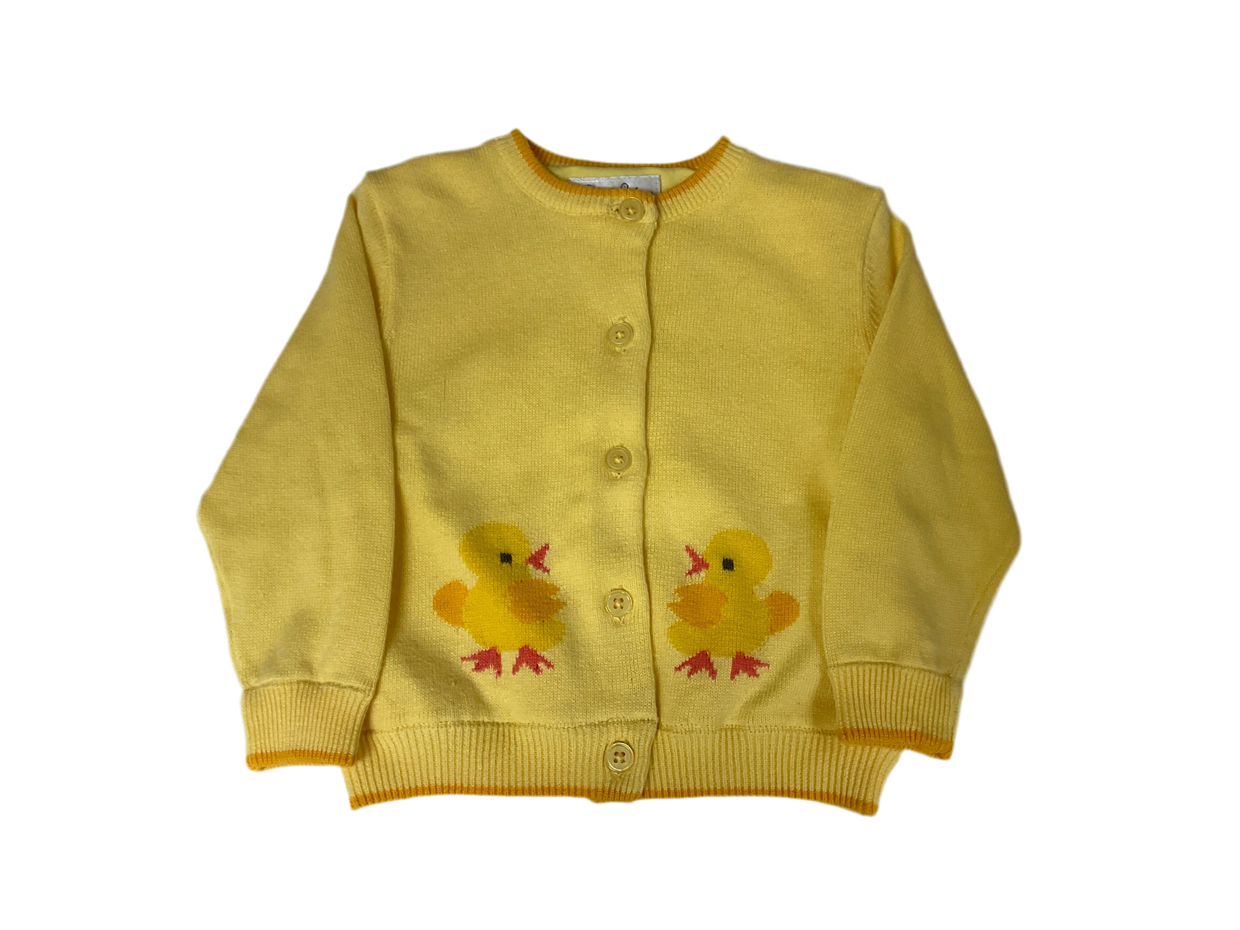 CHICK INTARSIA CARDIGAN-12m