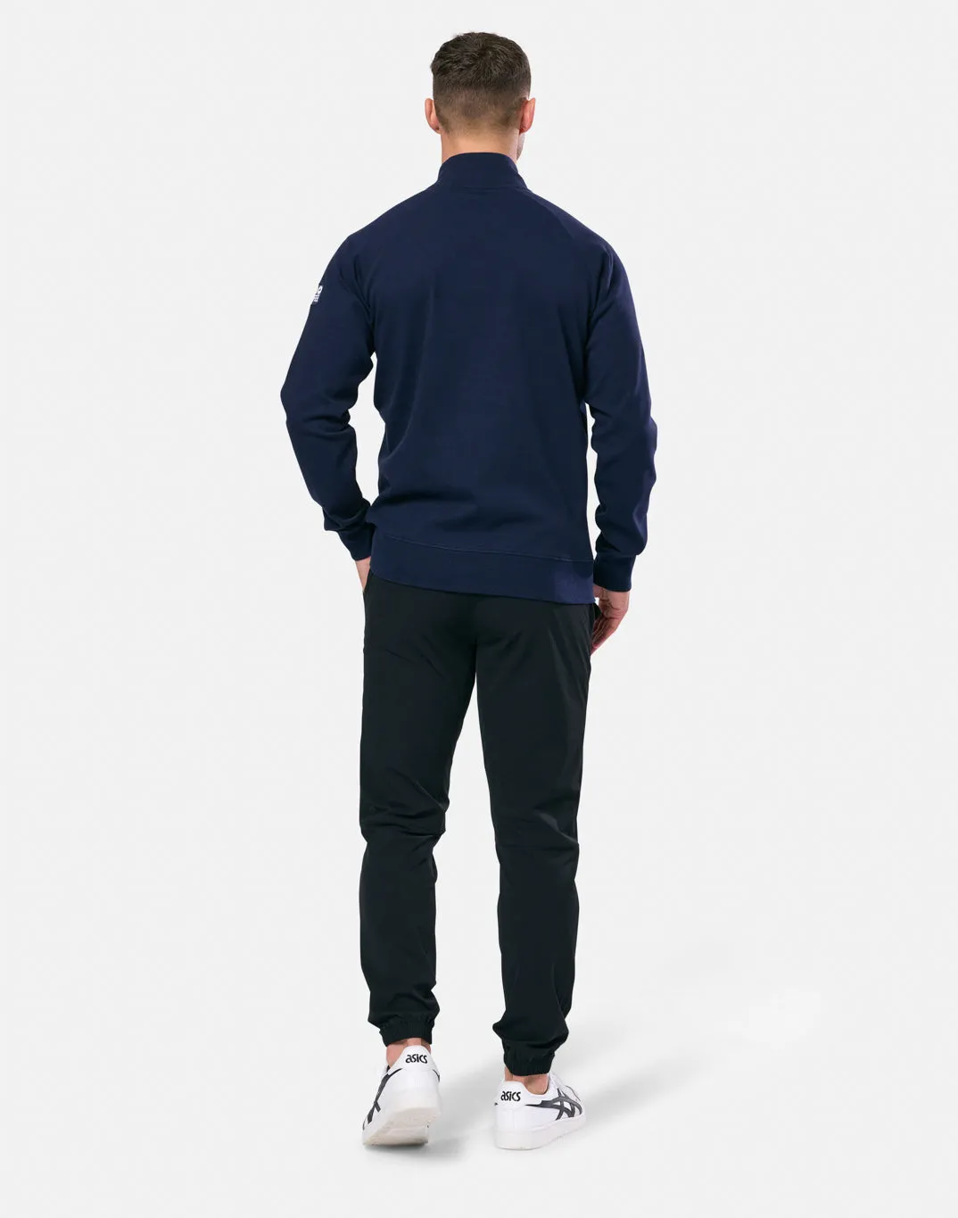 Chill Patch Half Zip in Royal Navy