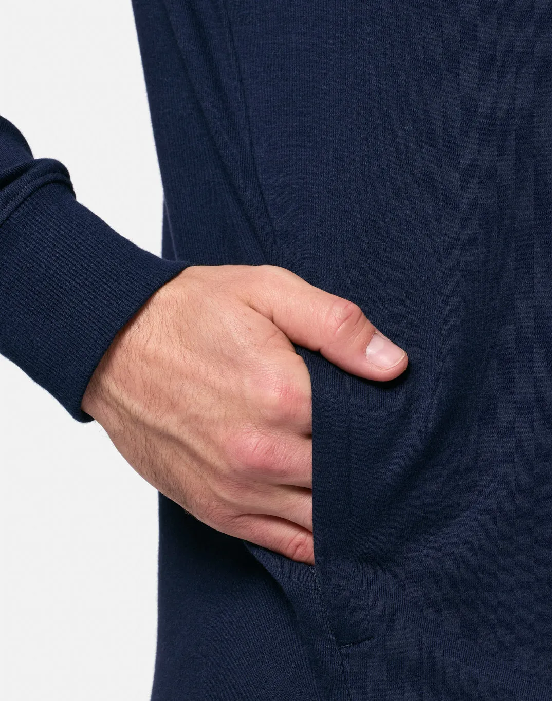 Chill Patch Half Zip in Royal Navy