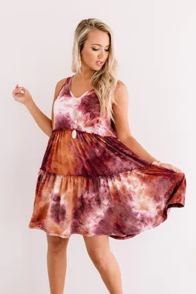 Concert Lights Babydoll Dress