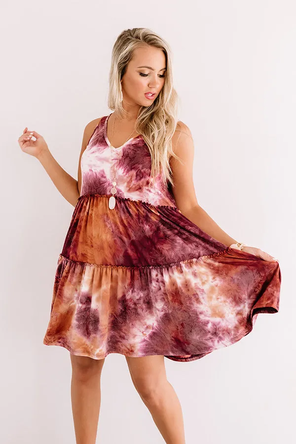 Concert Lights Babydoll Dress