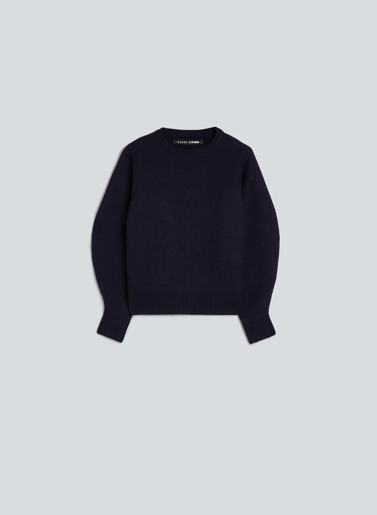 Crew sweater boiled wool | navy