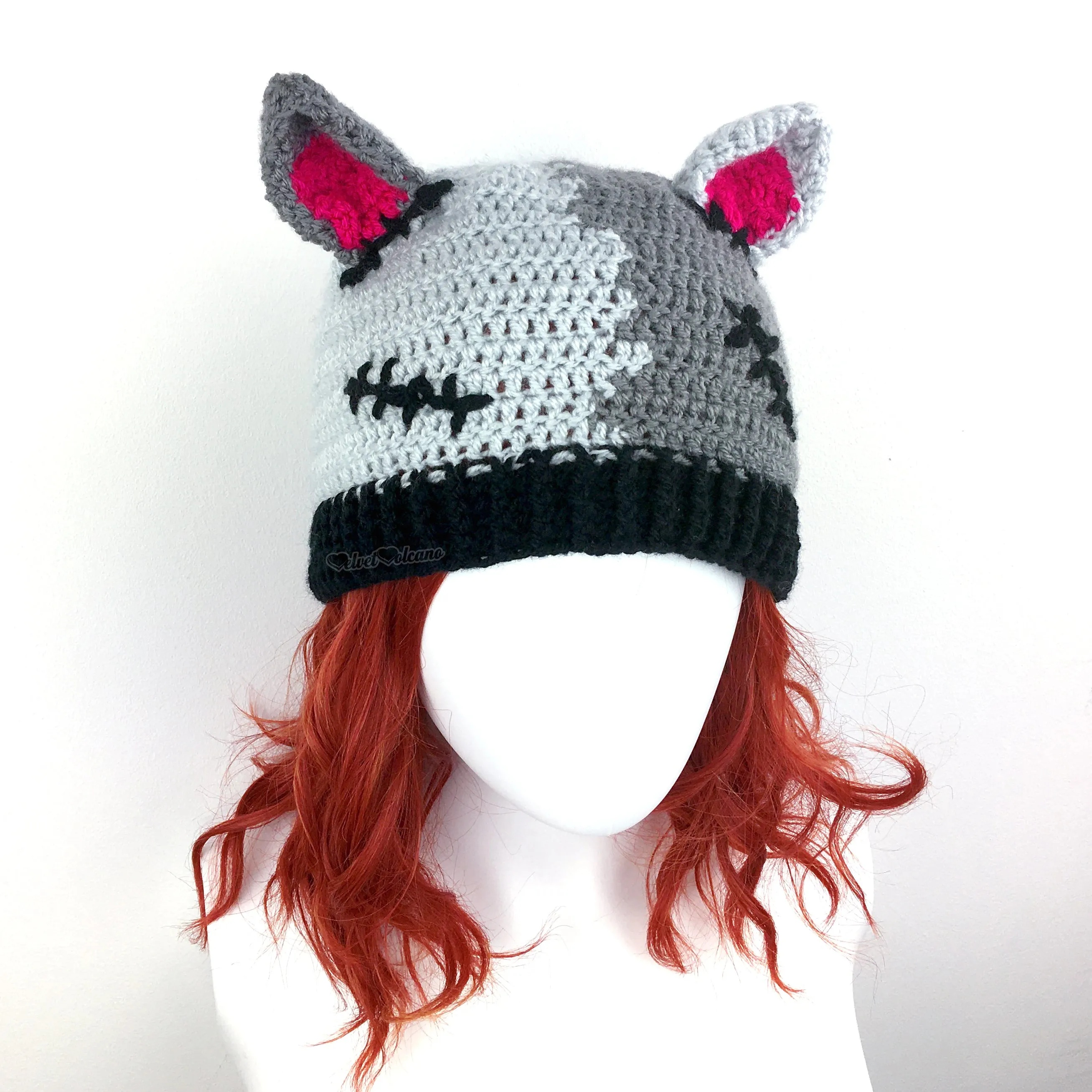 Custom Colour FrankenKitty Beanie