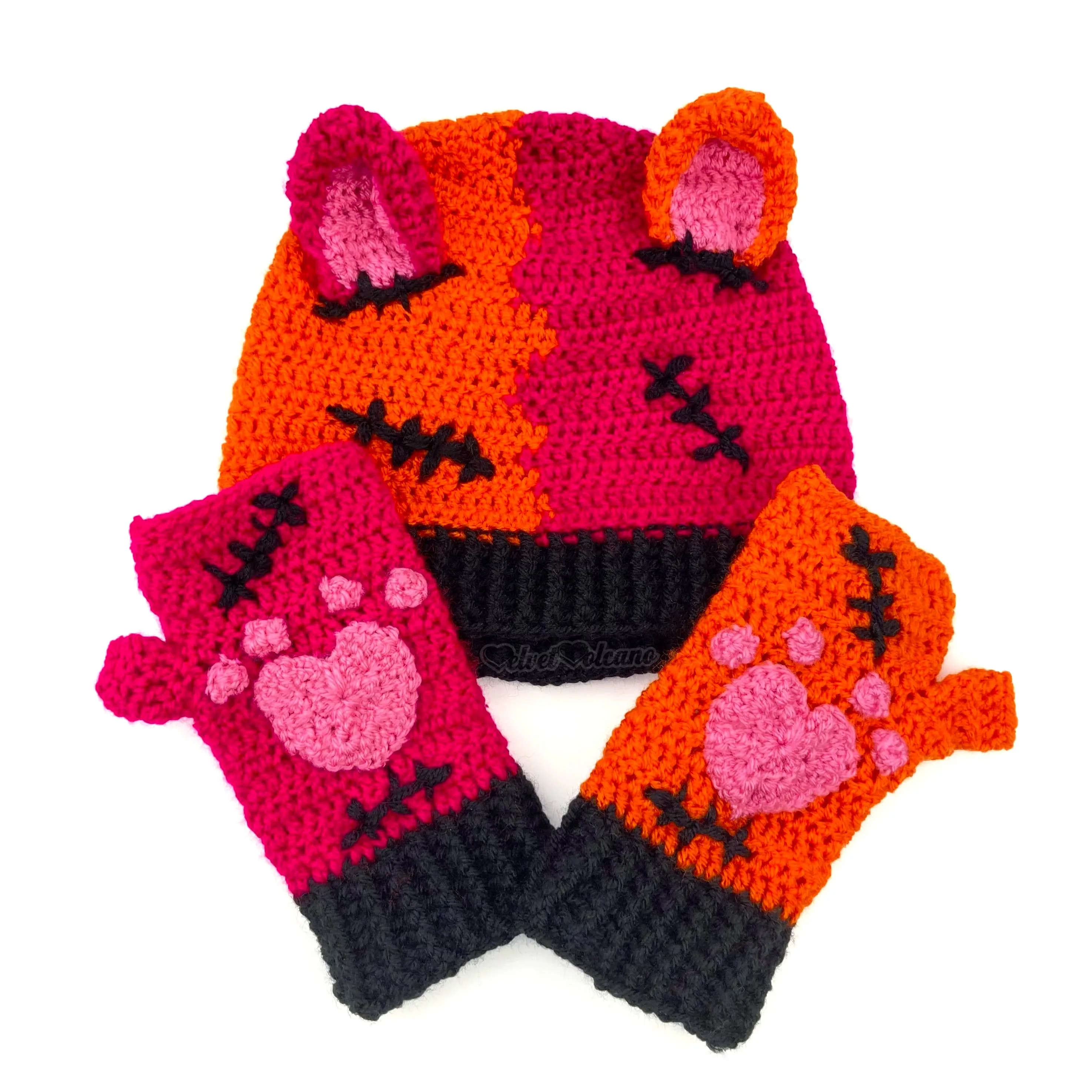 Custom Colour FrankenKitty Beanie