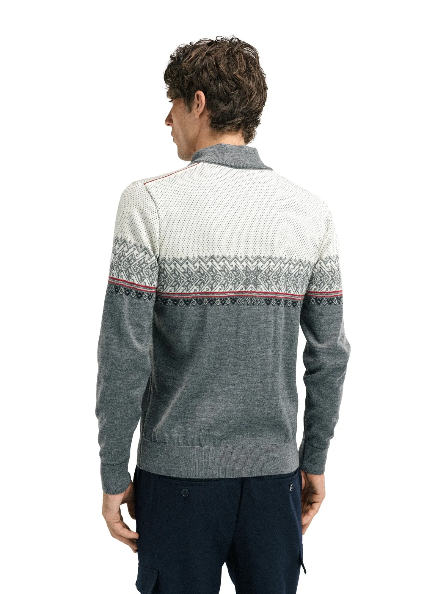 Dale of Norway | Hovden Sweater | Men's | Smoke/Off White