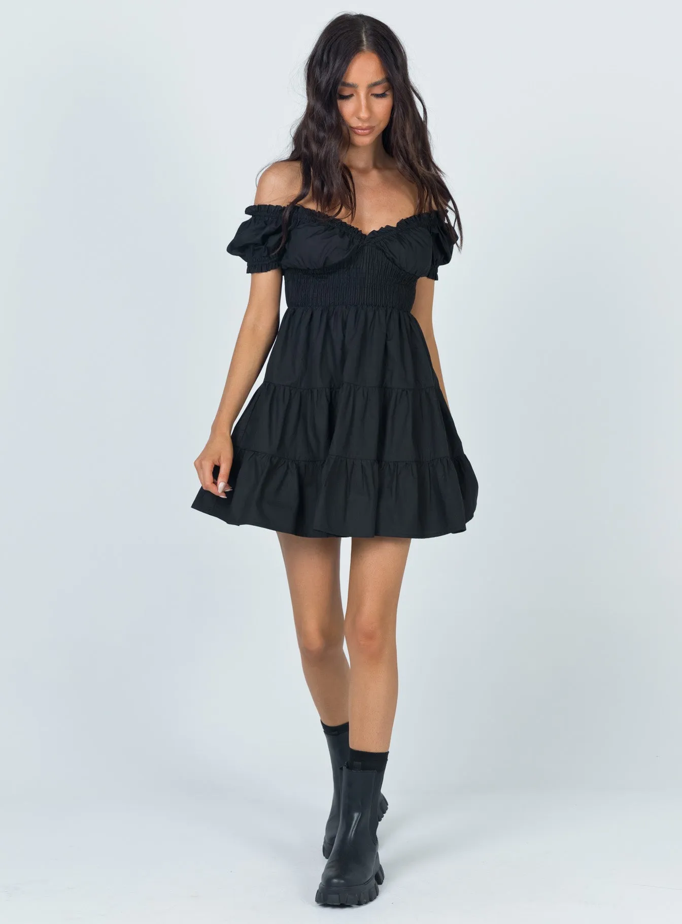 Daniela Mini Dress Black