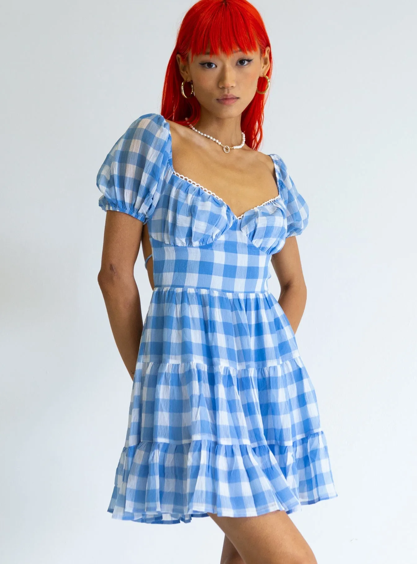 Danny Mini Dress Blue