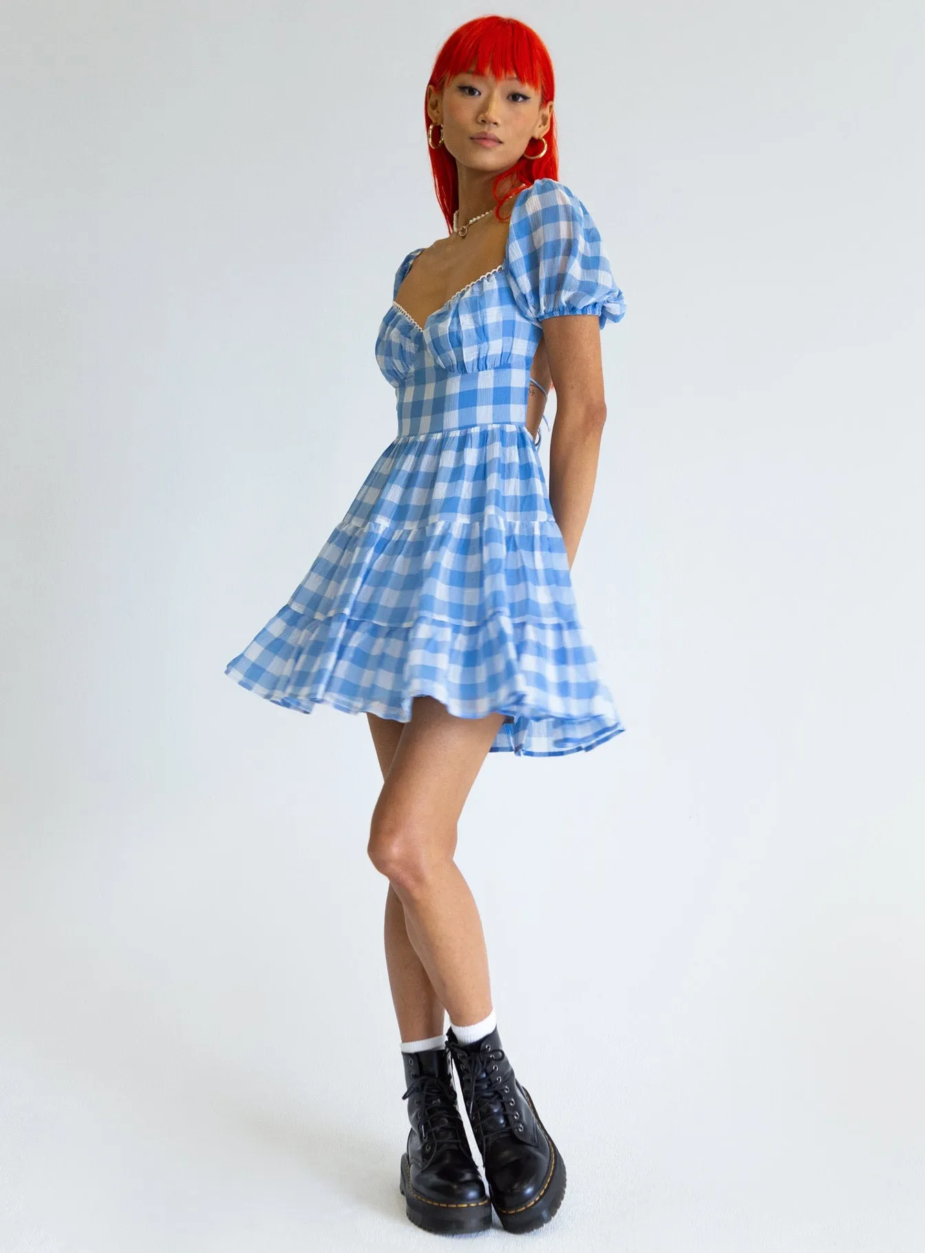 Danny Mini Dress Blue