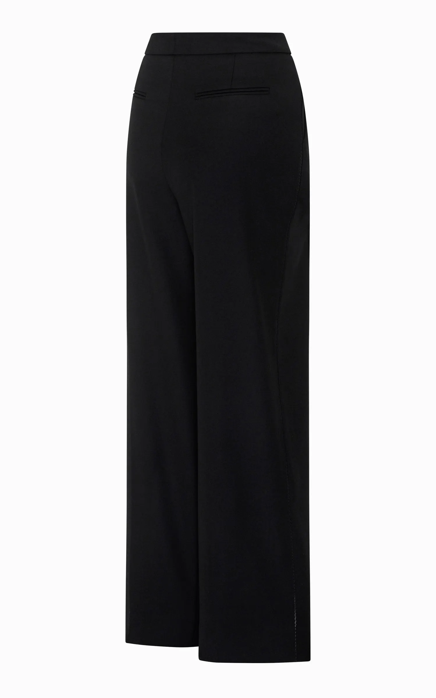 Diptych Spliced Wide Leg Pant | Black