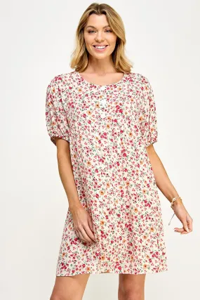 Ditsy Floral Babydoll Dress