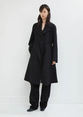 Felted Double Wool Coat