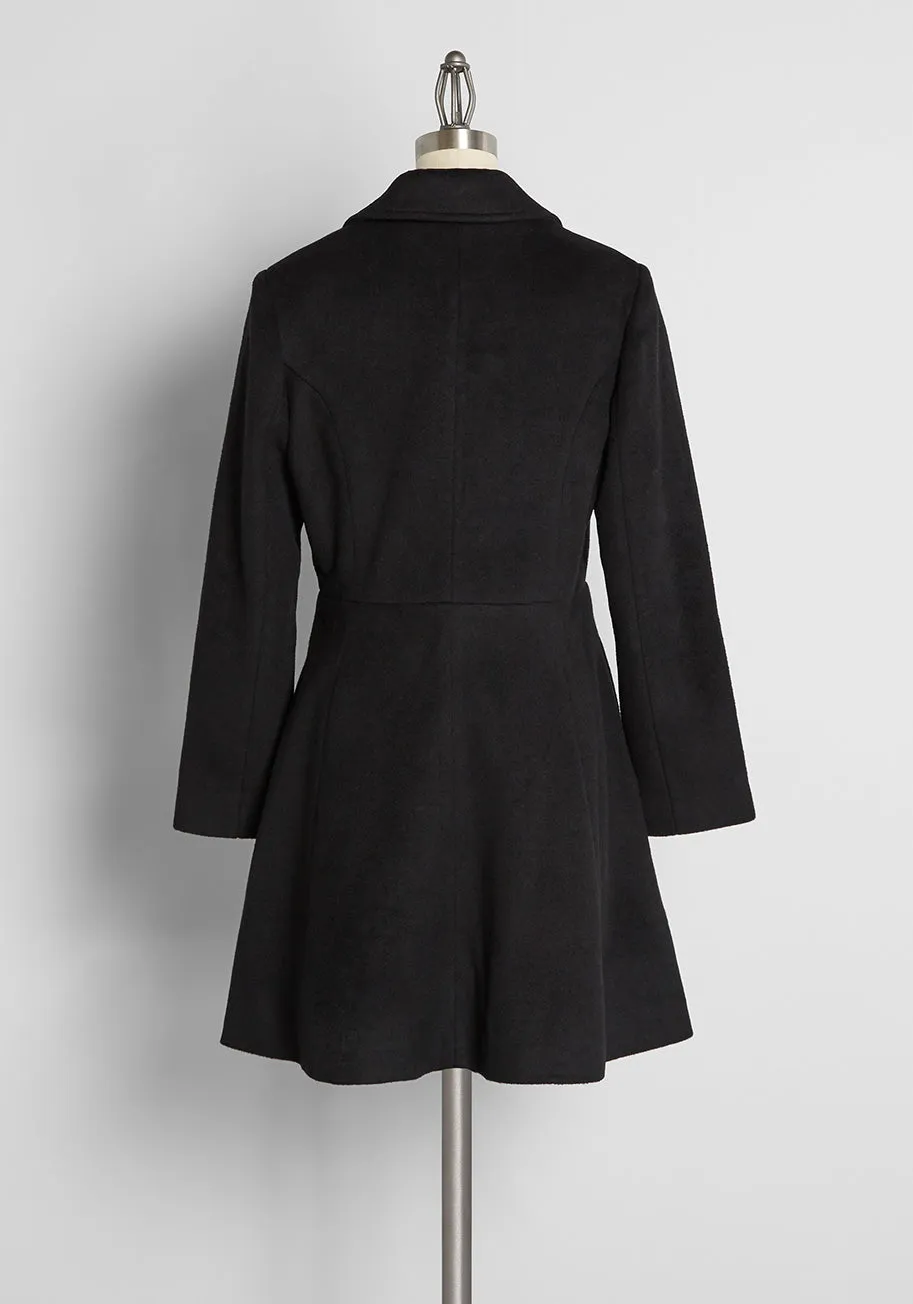 Femme 'Fatale' Hour Coat