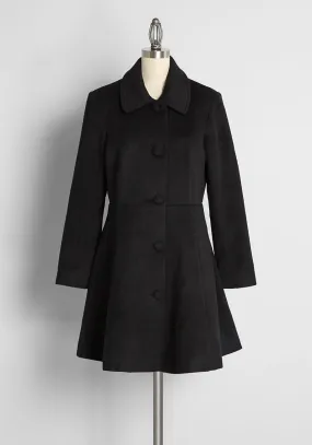 Femme 'Fatale' Hour Coat