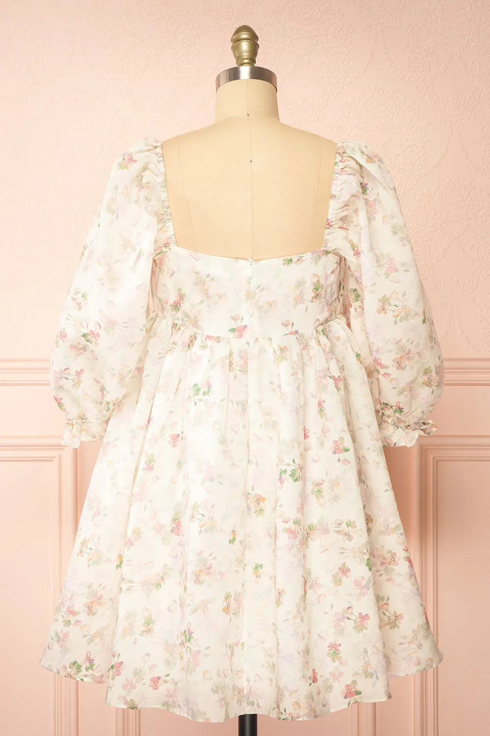 Fizelle | Short Floral Babydoll Dress