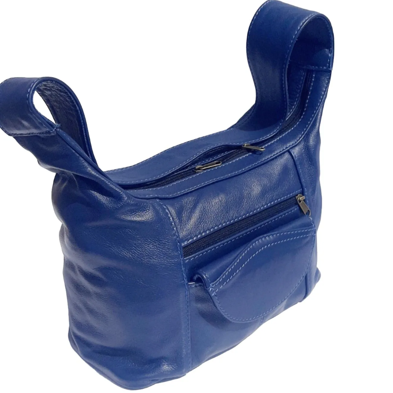 Gb7 leather bags with flap