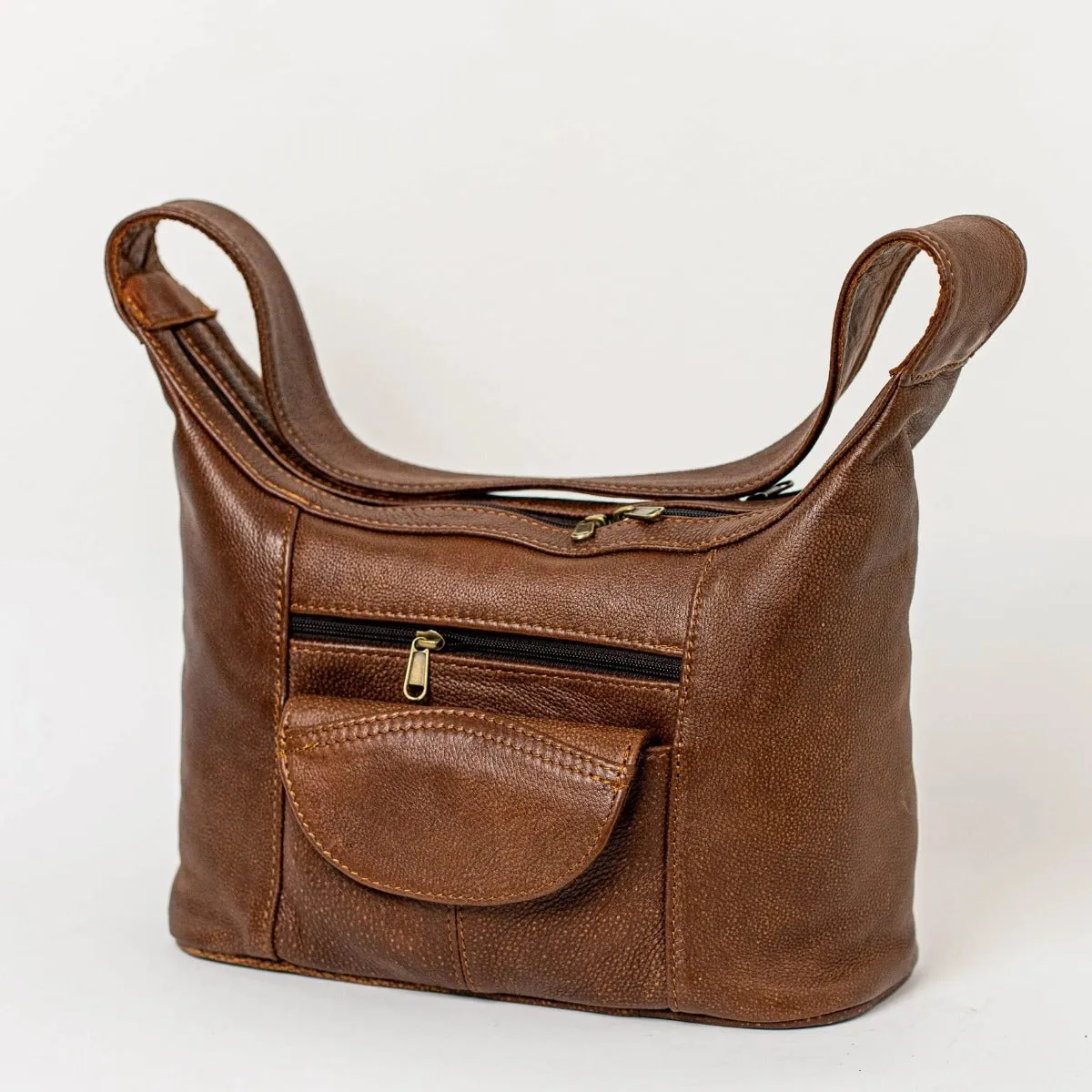 Gb7 leather bags with flap