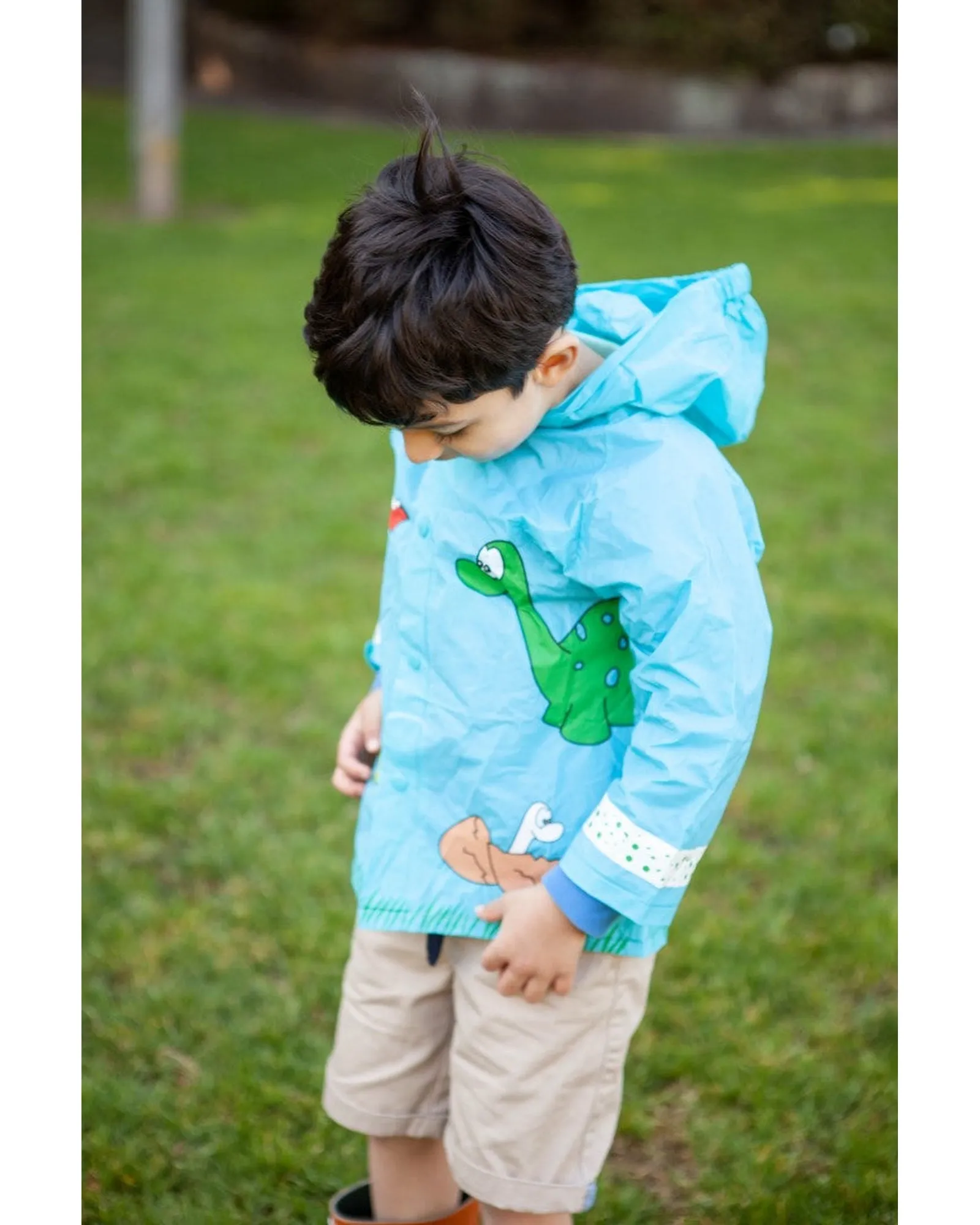 Gift Junction Raincoat Dinosaur Age 2-4