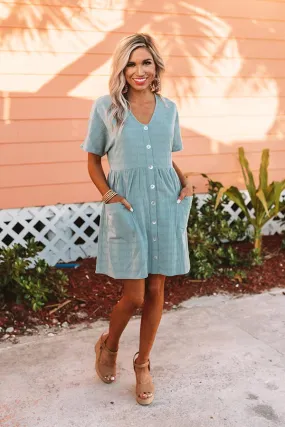 Grayton Beach Babydoll Tunic Dress in Island Paradise