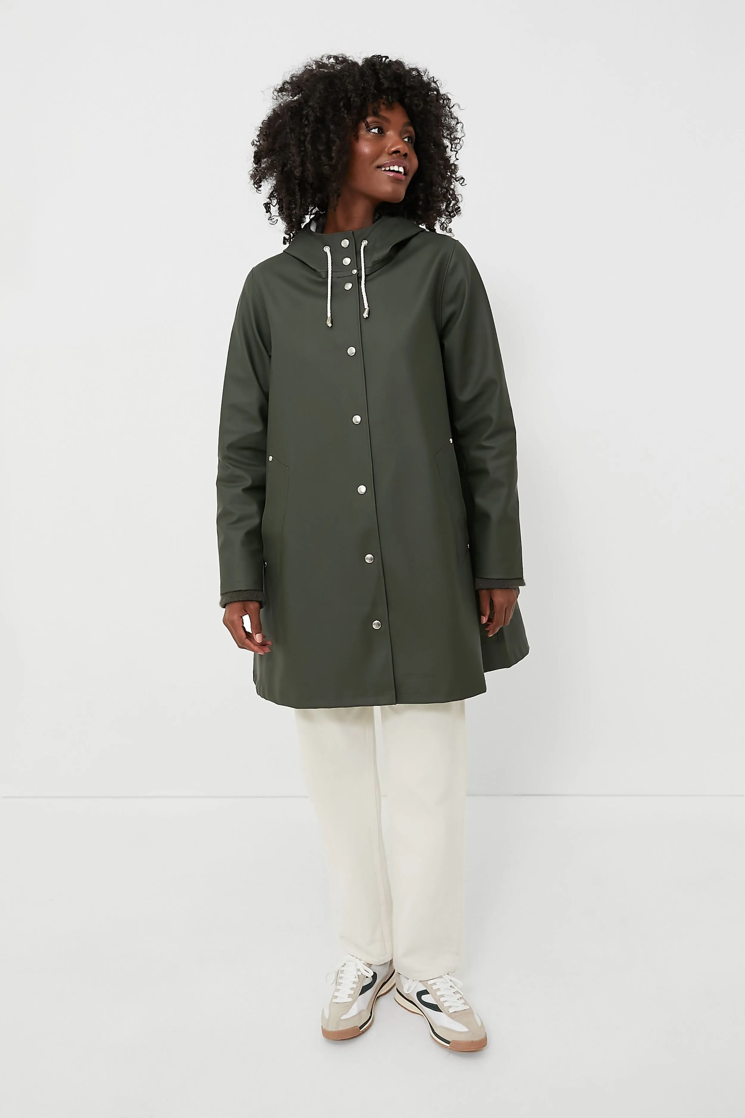 Green Mosebacke Raincoat