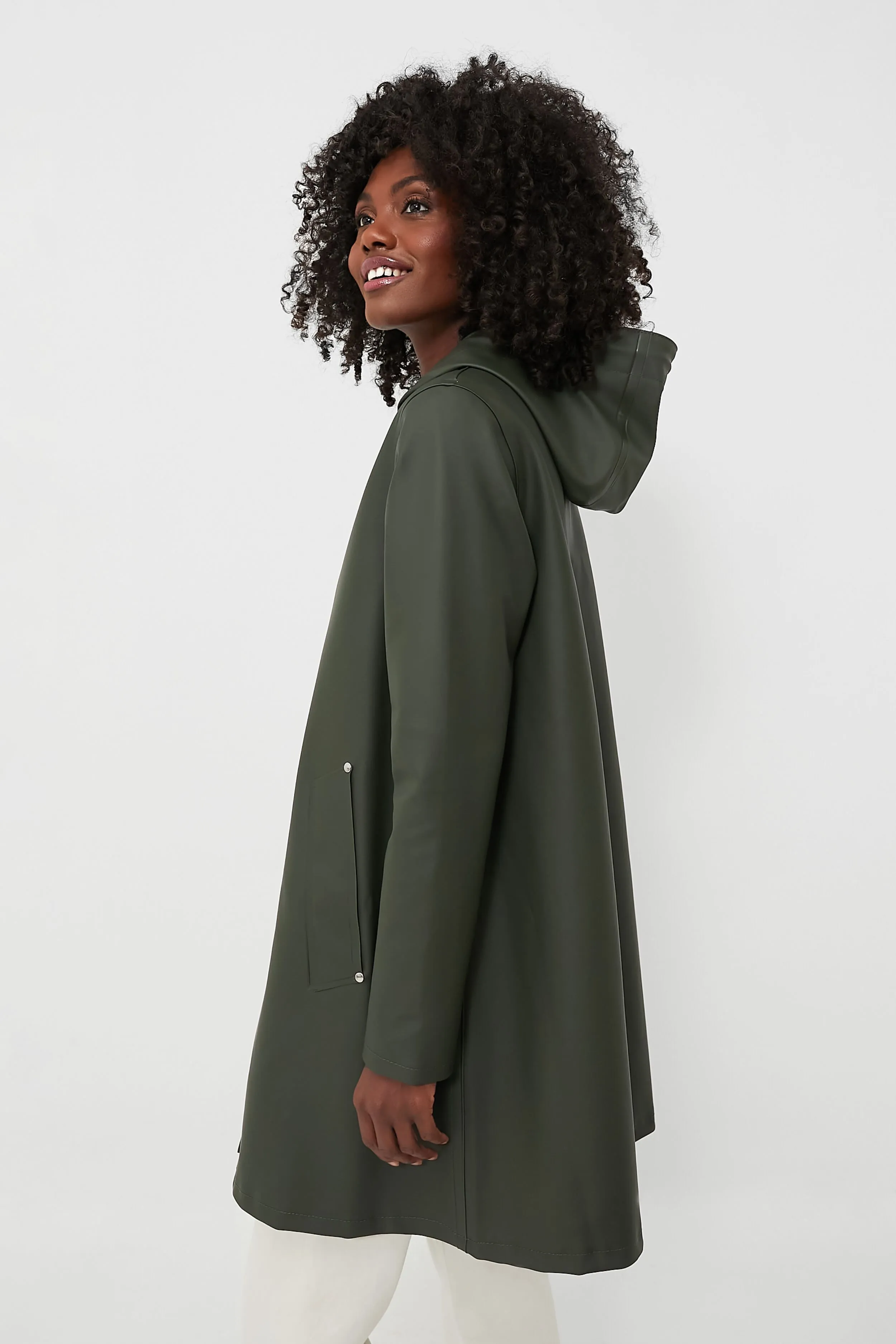 Green Mosebacke Raincoat