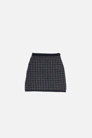 Grid Stitch Skirt