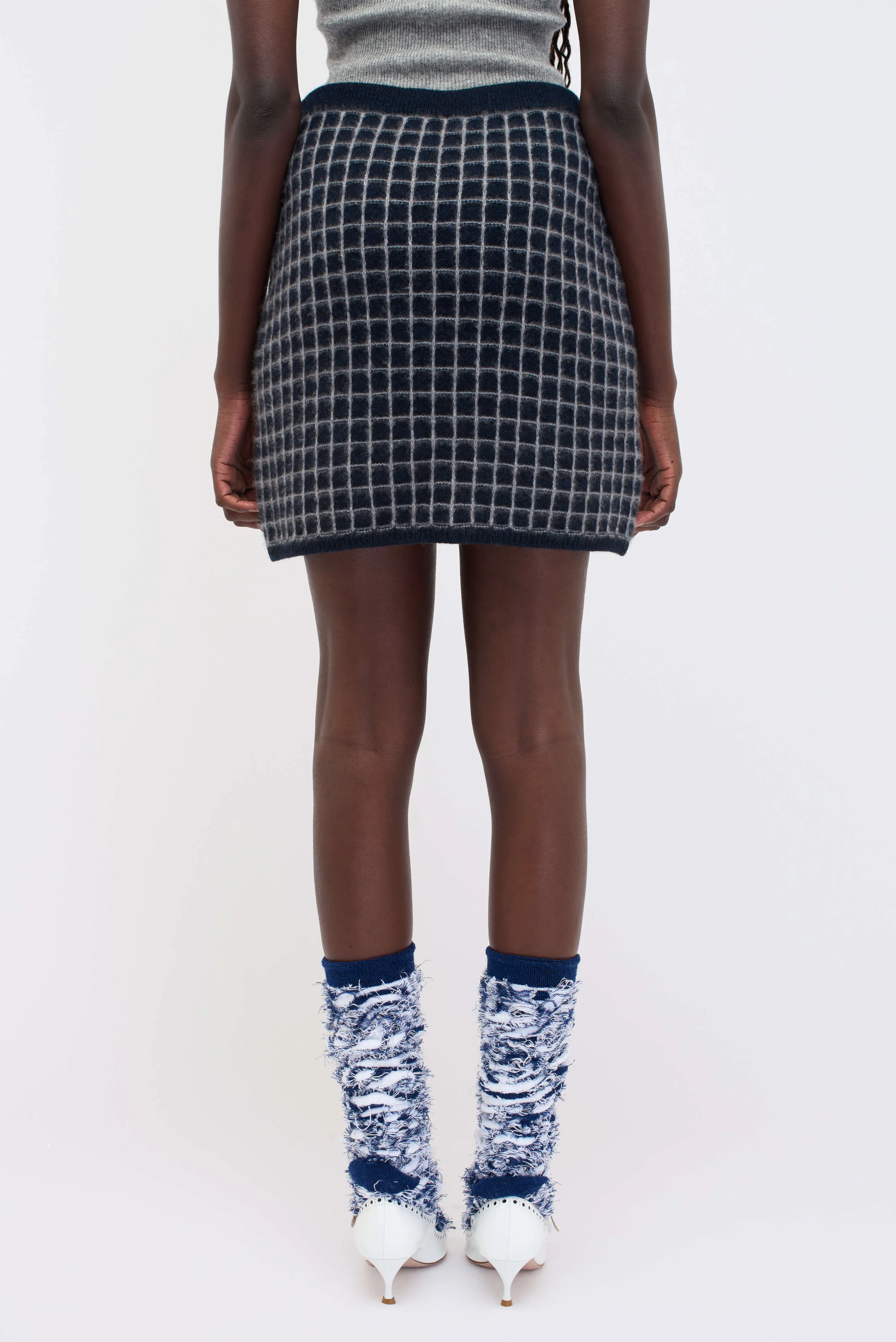 Grid Stitch Skirt