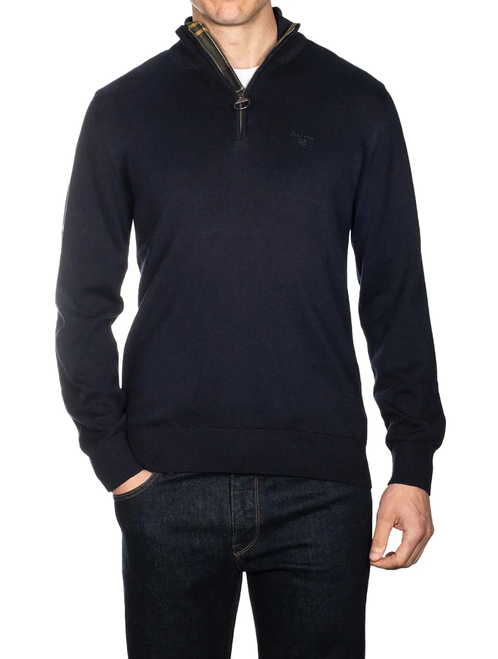 Half Zip Sweater Navy