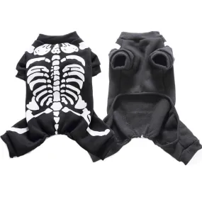 Halloween Pet Skeleton Sweater