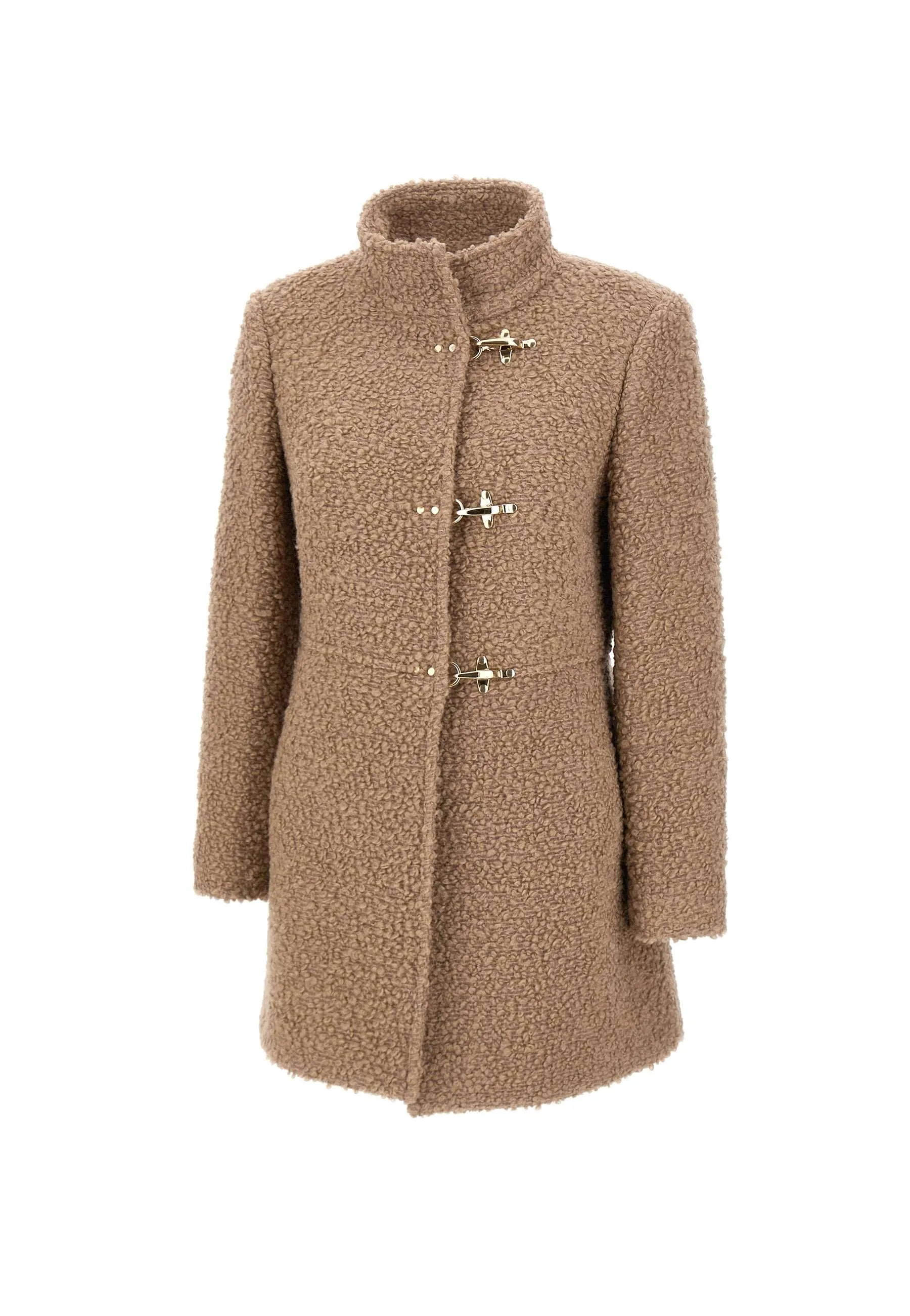 Intense Sand Wool Blend Coat