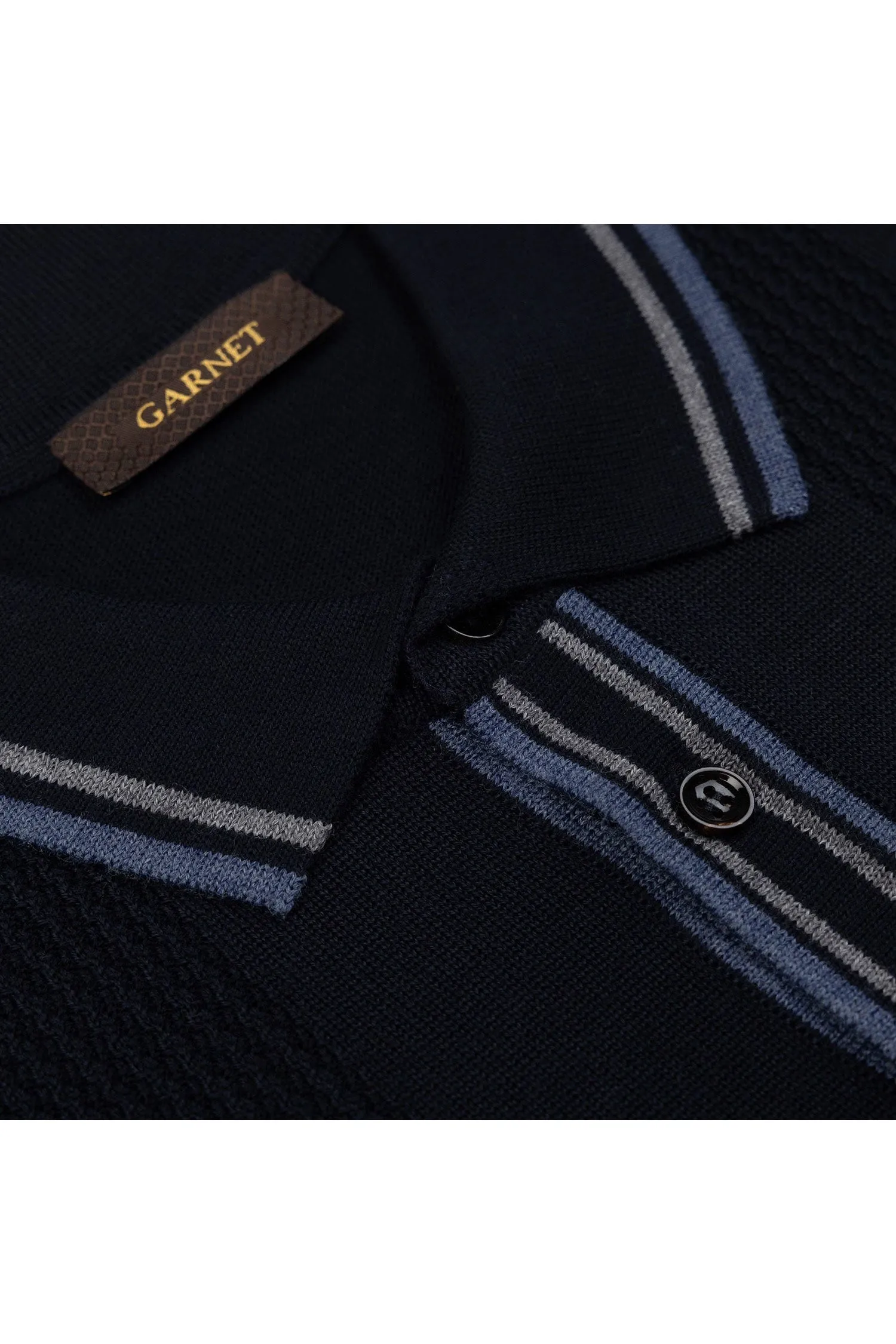 Jacquard Polo Sweater