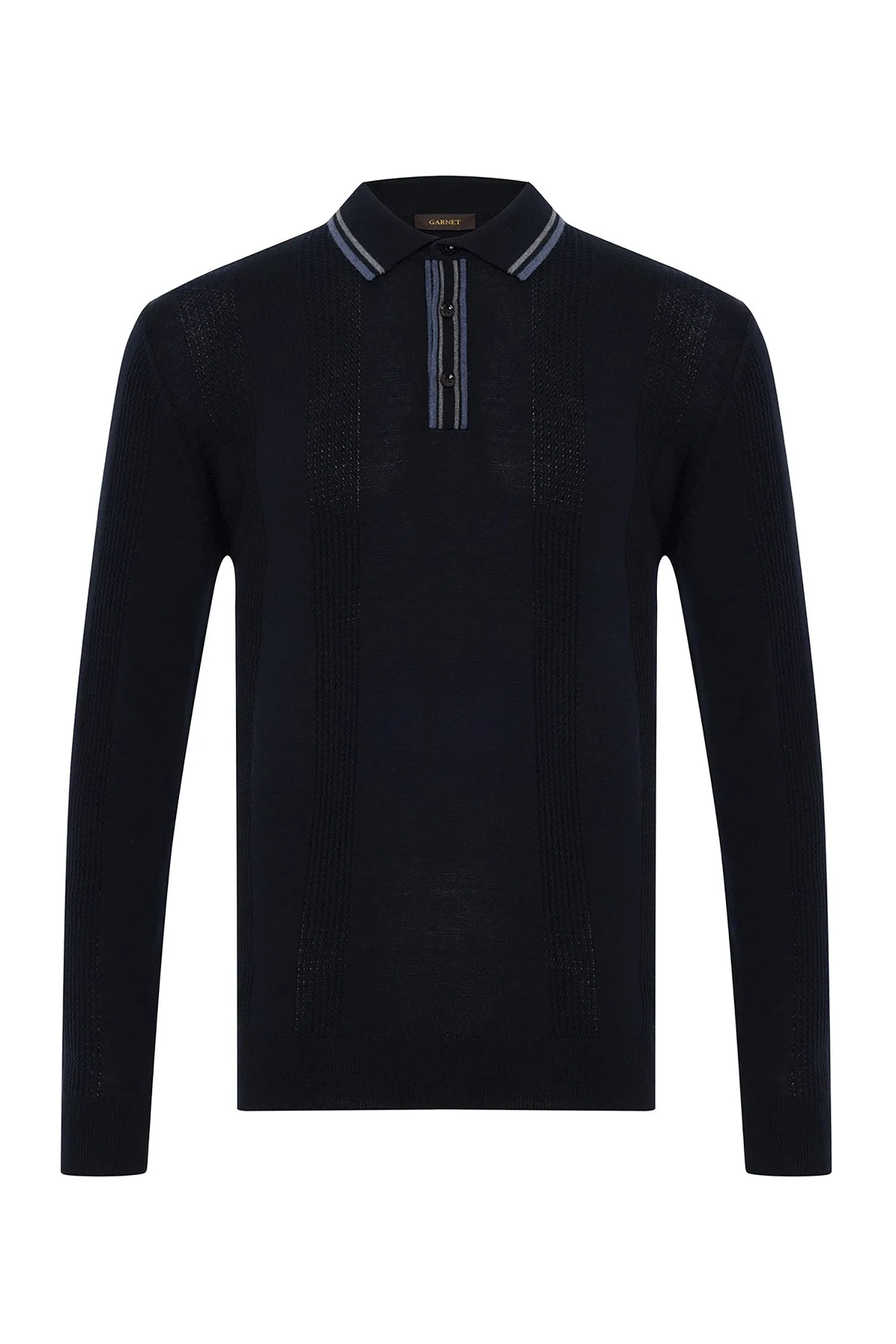 Jacquard Polo Sweater