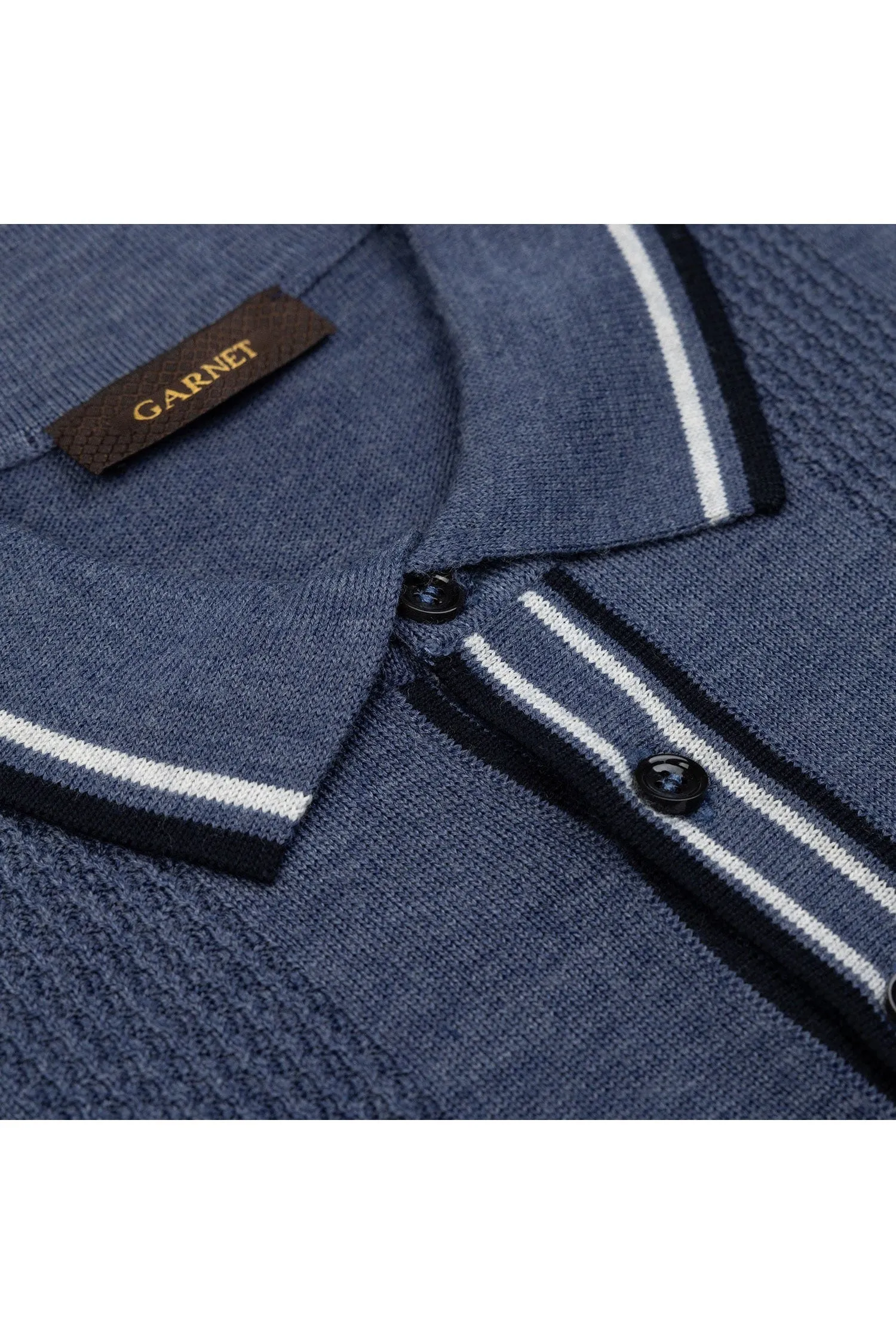 Jacquard Polo Sweater