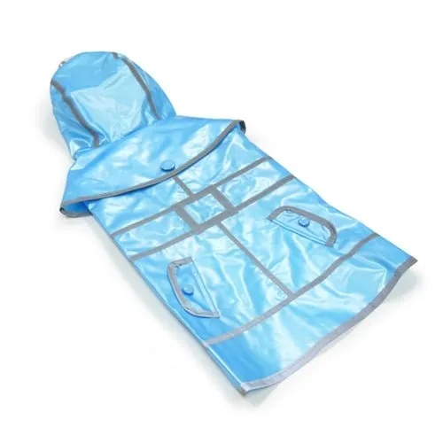 Jelly Raincoat - Blue