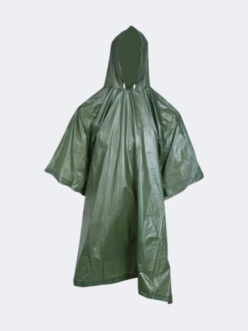 King Camp Unisex Outdoor Ka2711 Pvc Poncho Green Jacket.